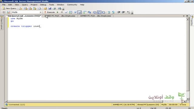 Sql Server 2008- 92- Instead of Trigger P1 (delete) смотреть онлайн