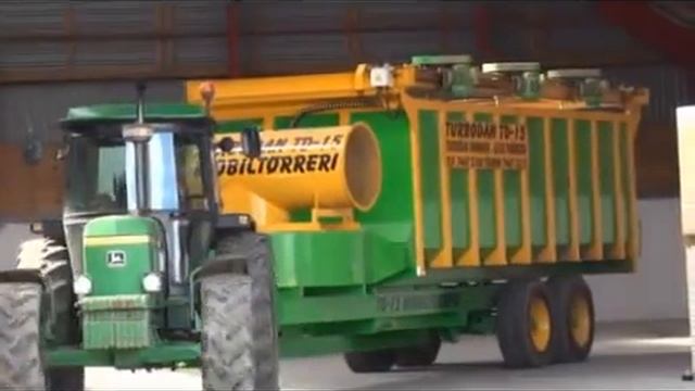 Мобильная зерносушилка - прицеп TURBODAN смотреть онлайн