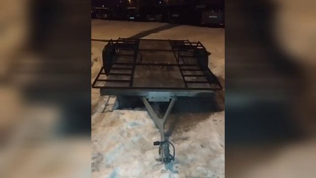 Прицеп для перевозки вездехода своими руками смотреть онлайн