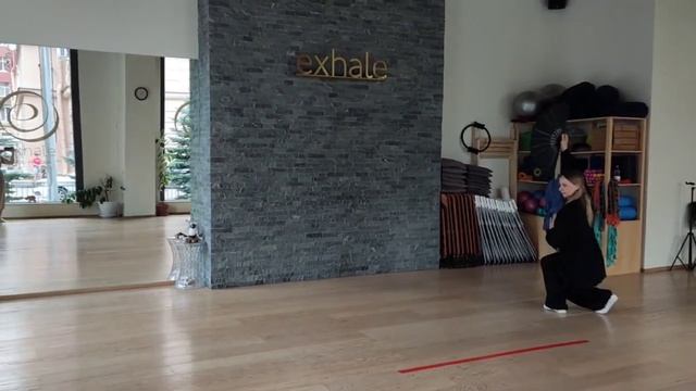 Тайцзицюань с веером 18 форм.