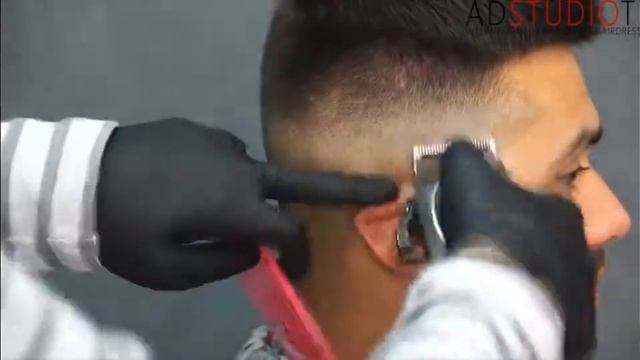 Мужская стрижка Бокс и текстура Инструмент Тондео Арсен Декусар смотреть онлайн