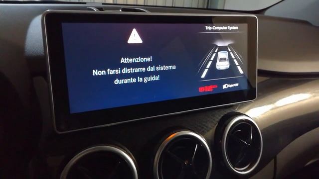 Monitor 10.25 Android Mercedes Classe B W246 (upgrade Italiano) By Carlife