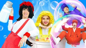 Детские песенки про профессии: Чем занимается повар? Развивающие мультики для малышей - МимиЛэнд