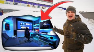 Сделали снежную базу в сугробе, а там...