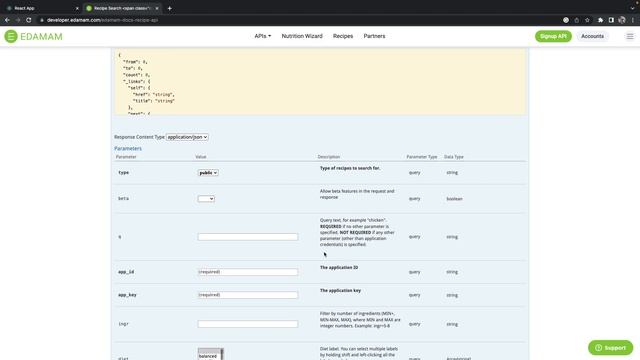 Build Recipe App from Scratch with ReactJS and SASS | API Project | Edamam API | React Js Tutorial смотреть онлайн