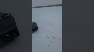 Самодельное сиденье-скамейка в сани-волокуши.