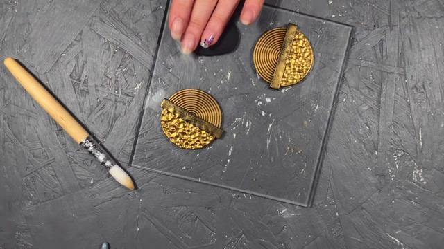 Мастер-класс: Праздничные серьги из полимерной глины FIMO/polymer clay tutorial смотреть онлайн