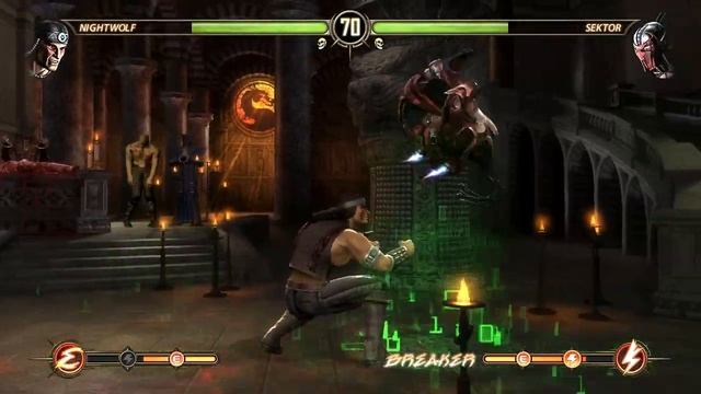 Mortal Kombat 9 прохождение на русском - часть 15: Найтвульф смотреть онлайн