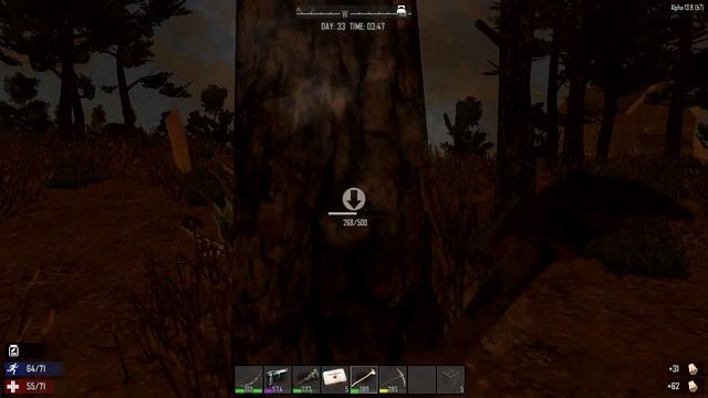 7 Days To Die Alpha 13.8 #87 Крафт бура смотреть онлайн