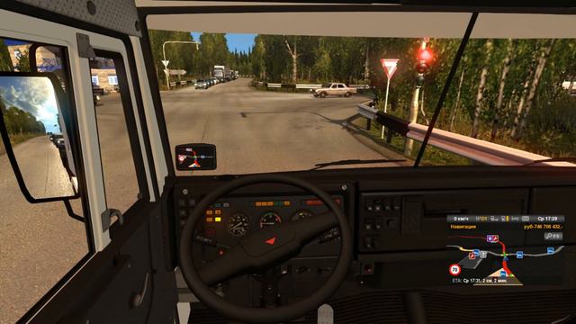 ETS 2 |The harsh Russian| везем рис в Анадырь! Часть 1. смотреть онлайн