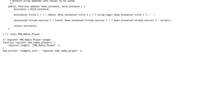 Wordpress: Right way to update widget on dynamic new input field смотреть онлайн