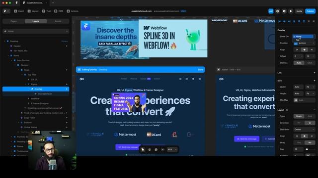 Framer Relative Overlays! смотреть онлайн