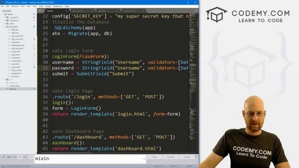 User Login with Flask_Login - Flask Fridays #22