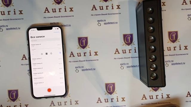 Подавитель диктофонов Канонир М8 против IPhone 12 Pro Max смотреть онлайн
