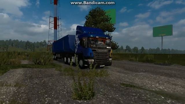 SCANIA P340 / TONAR / ETS2 Едим на загрузку в Карьер
