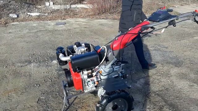 Мотоблок weima 1100BE-6 km , краткий видео обзор после проведения предпродажной подготовки смотреть онлайн