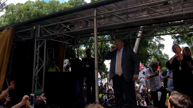 Aussie Cossack at Melbourne Protest 4th December 2021 смотреть онлайн