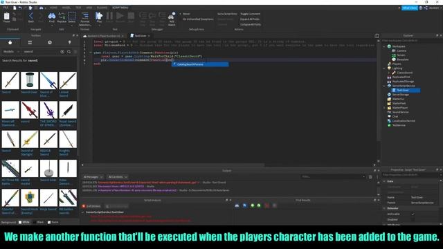 ROBLOX Studio - How To Make A Group Tool Giver Script смотреть онлайн