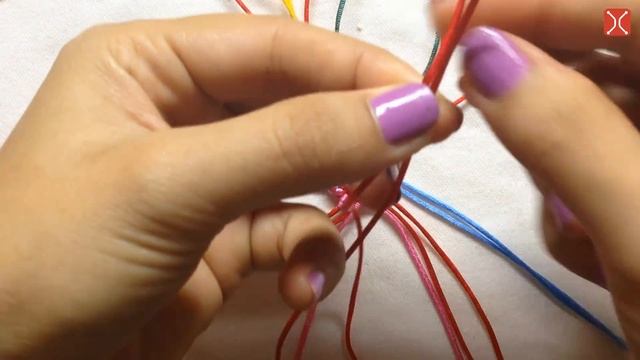 This is the most colorful macrame keychain - The Flower Cylinder macrame tutorial - móc khóa trụ ho смотреть онлайн