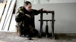 Пресс гидравлический.СВОИМИ РУКАМИ!!!
