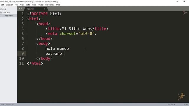 003 HTML - Etiqueta Meta-Charset смотреть онлайн