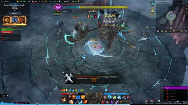 [LOST ARK] 1475 Wardancer first intention, Valtan normal Gate 2 solo 1 carry 7!!! смотреть онлайн