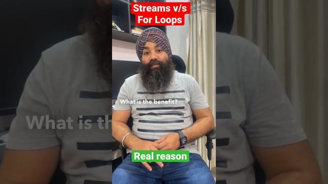 Real advantage of Java Stream v/s For Loops? Java interview question #java #javaprogramming смотреть онлайн