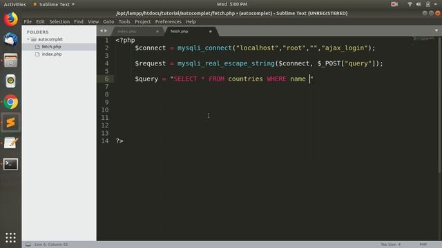 Autocomplete Text box using Typeahead with Ajax PHP Bootstrap смотреть онлайн