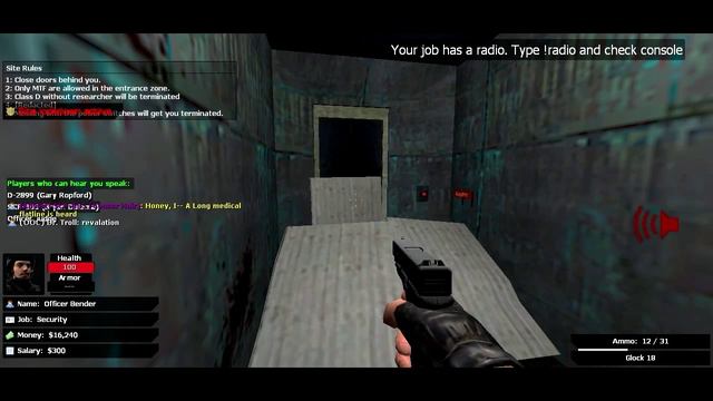 Gmod-SCP-Rp #2: Run!!! смотреть онлайн