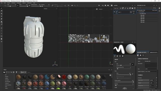 High to Low Poly Texture Baking with Substance Painter and UDIMs смотреть онлайн