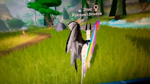 Показываю своего дракона в игре Dragons' Life в Roblox смотреть онлайн