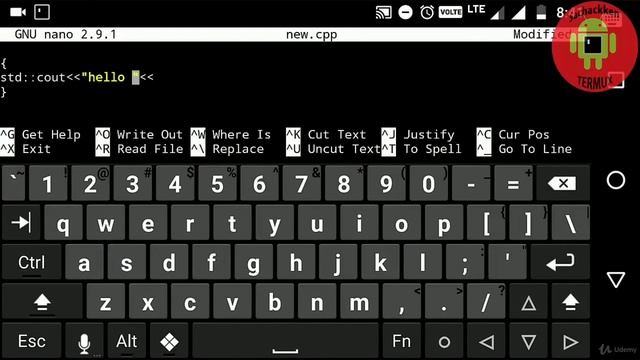 Creating C++ Programing on Termux смотреть онлайн