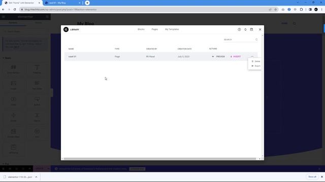 #Part 31: How to Save, Import & Export Templates in WordPress Using Elementor смотреть онлайн