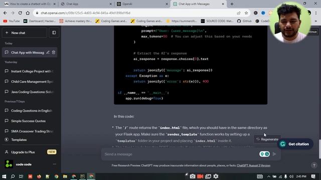 ChatGPT Secrets: How to Build a Chatbot using ChatGPT| смотреть онлайн