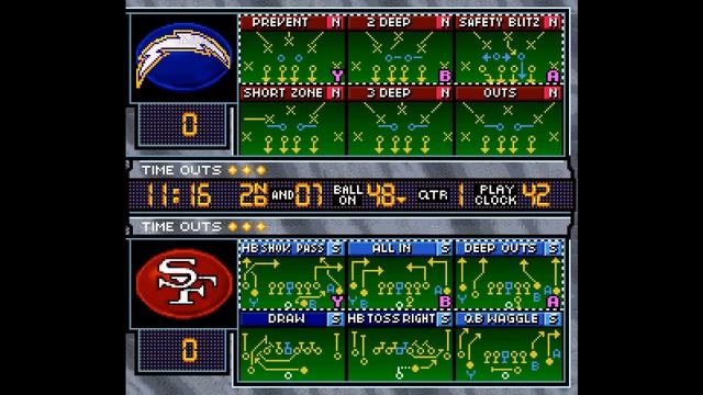 Madden NFL 96 ... (SNES) 60fps Gameplay смотреть онлайн
