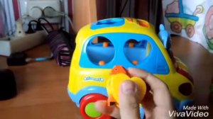 Обзор игрушки машинка-сортер Smart bus
