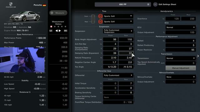 Porsche GT3RS Tuning Guide - Gran Turismo 7
