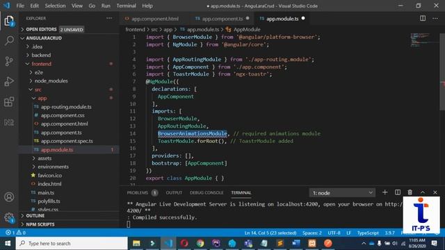 Angular | Laravel API Basic Crud in Urdu | Hindi | search | Delete | Add | Update смотреть онлайн