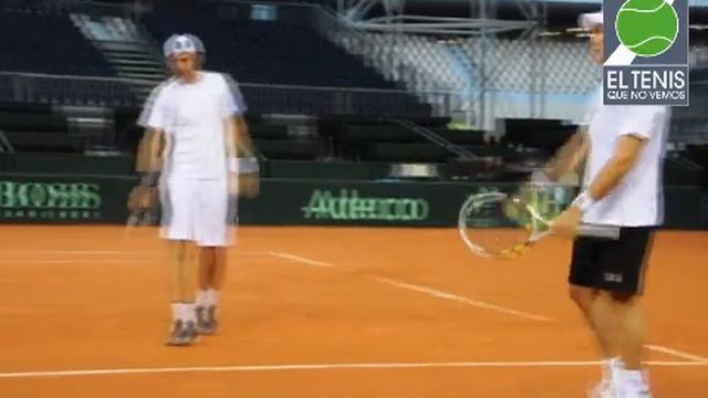 Juan Ignacio Chela / Facundo Bagnis entrenando смотреть онлайн