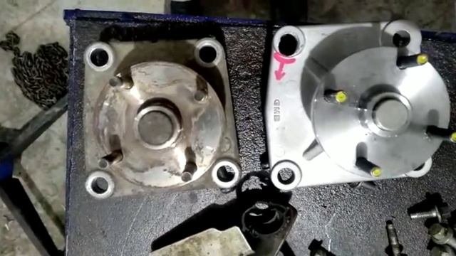 Замена кронштейна вентилятора подходит Hyundai - kia на Мицубиси Монтеро Спорт .