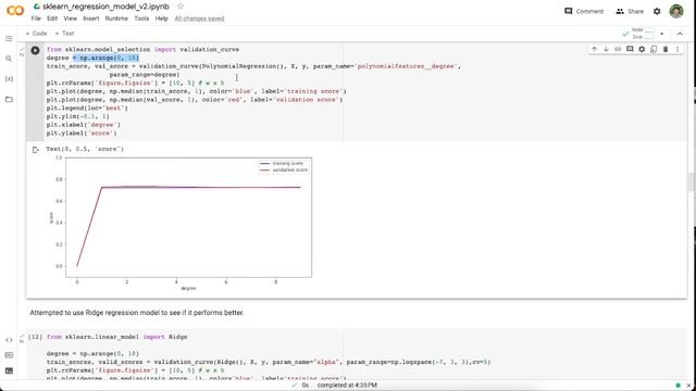 Scikit-learn Multi-feature Regression and Visualization смотреть онлайн
