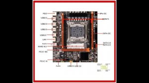 Комплект для Пк Материнская плата Atermiter x99 d4 с процессором Xeon E5 2680v3 и оперативной память