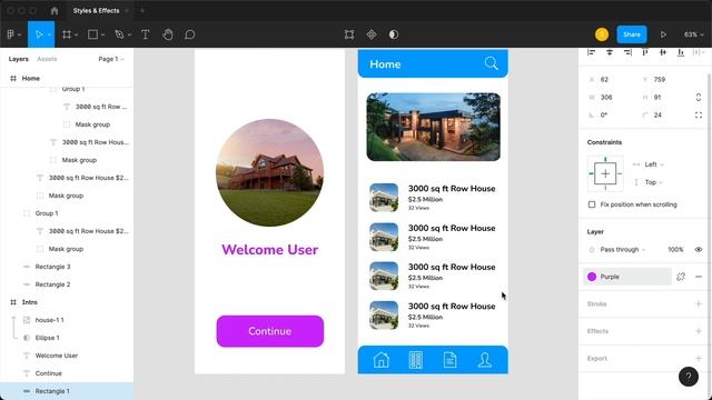 Full Figma Course Part 4 Styles & Effects - Free UI UX Design Course смотреть онлайн