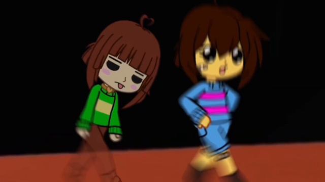 Rom and Death|Meme/Trend|Gacha Club|Undertale|Feat: Chara and Frisk| смотреть онлайн