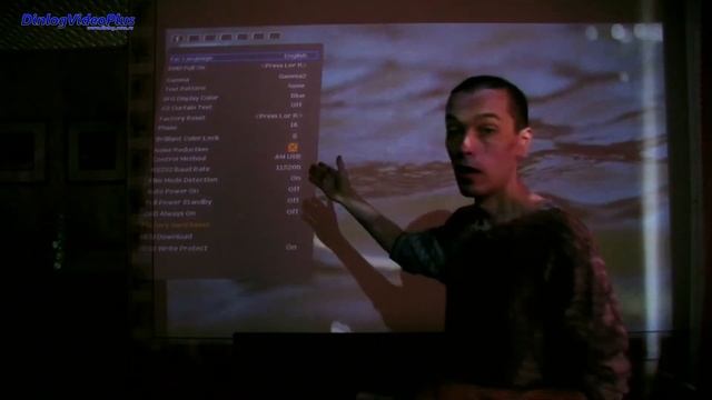 BenQ GP10 How can you enter to service menu? смотреть онлайн