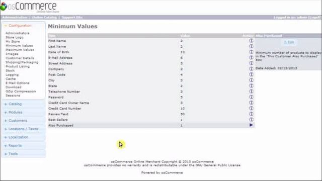 OsCommerce Tutorial, OsCommerce Video Tutorial смотреть онлайн