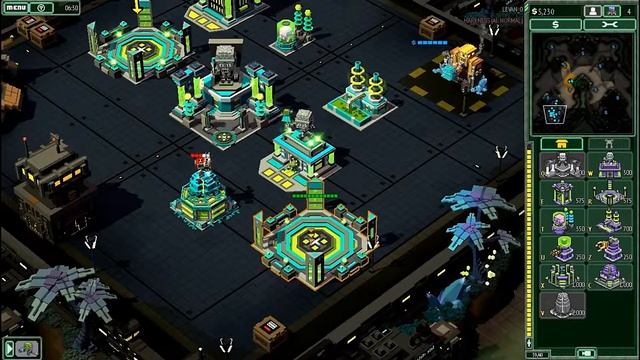 8-Bit Invaders - gameplay - 1vs1 Cranoids vs Marines AI (Normal) смотреть онлайн