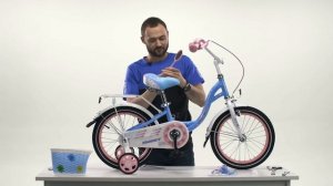 Сборка детского велосипеда RUSH HOUR GIRLS из коробки