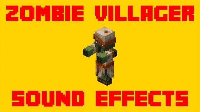 Minecraft Zombie Villager Sound Effects! - All Zombie Villager SFX For Editing! смотреть онлайн