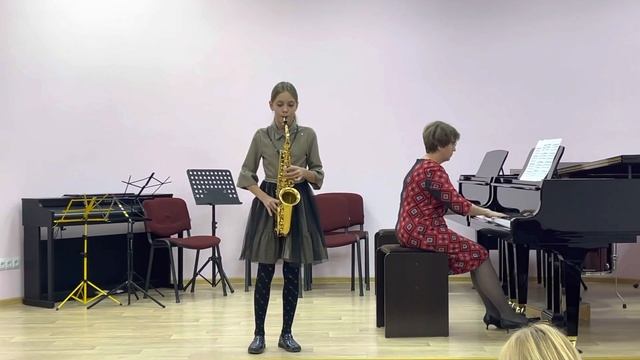 Симонова Вера Саксофон Пешетти «Престо» смотреть онлайн